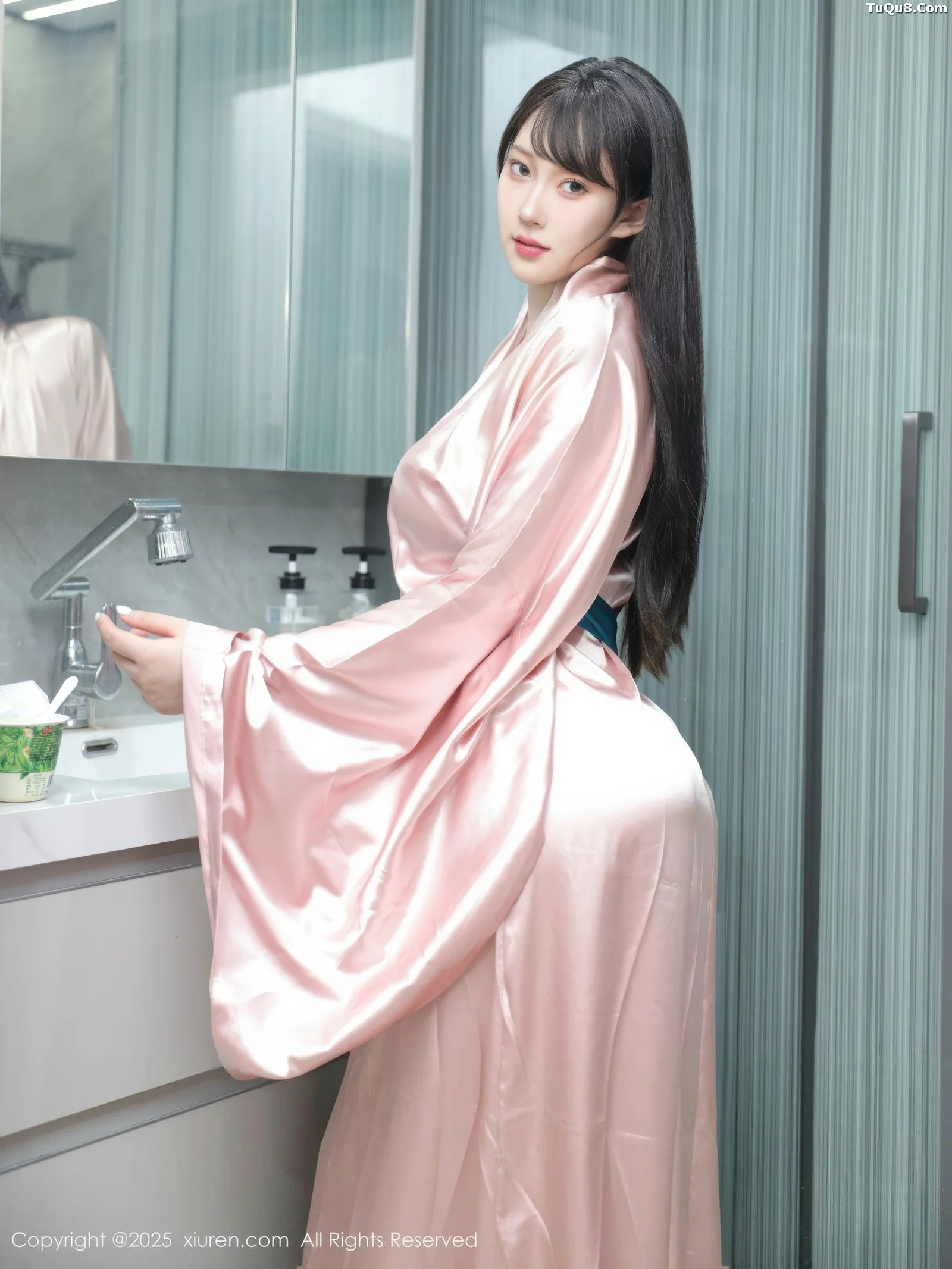 李沁恩lrene浴室场景性感红色比基尼秀丰腴身材撩人绝美写真79P 2