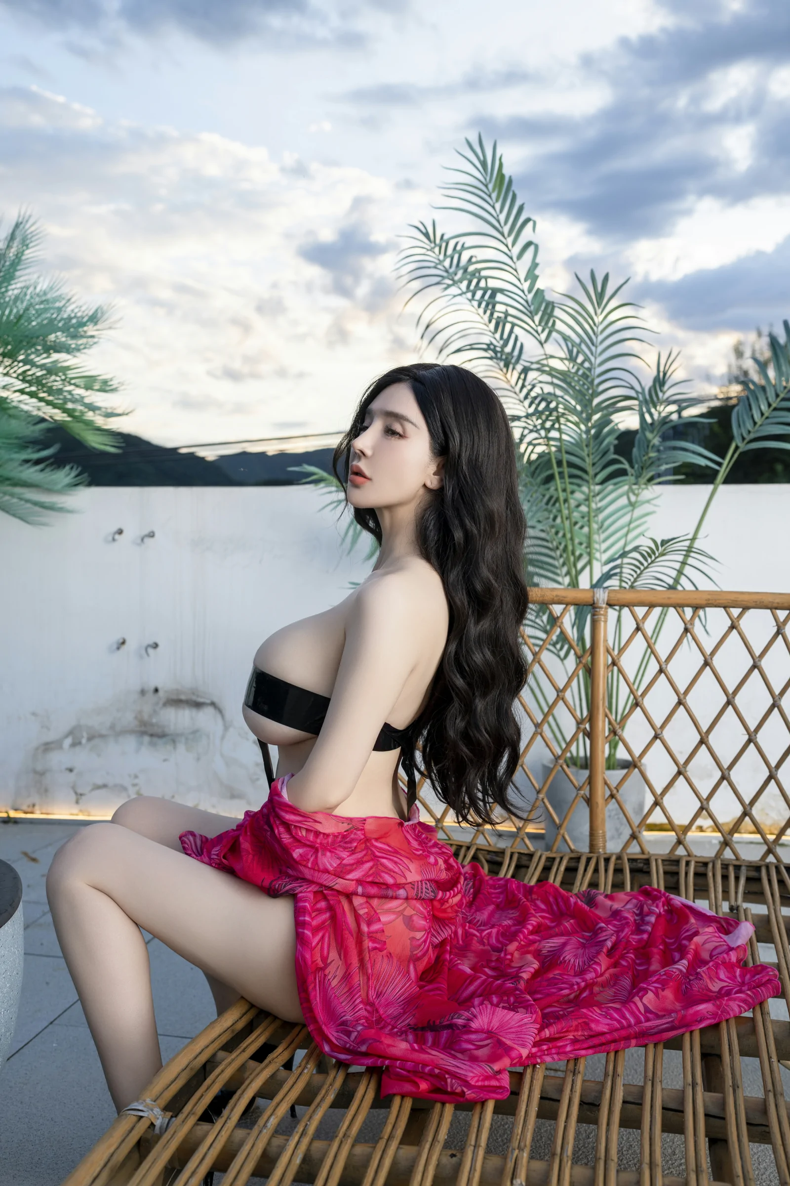 Paid Model Content Pan Siqin Seductive Private Photoshoot Benefits Weekend Tent 86P 2