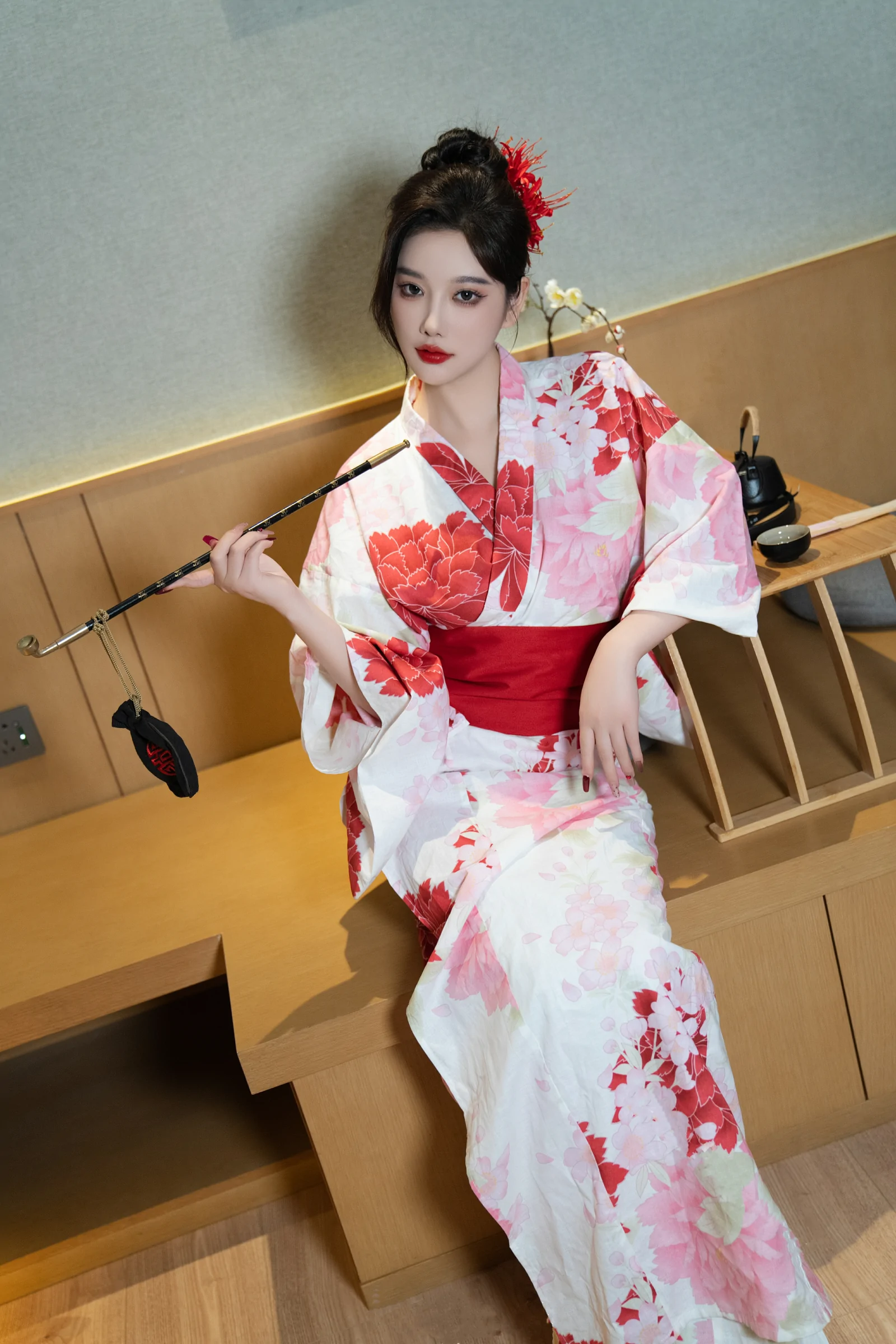 [Paid Content] Yang Chenchen Yome Seductive Private Photos Benefits Kimono Japanese Style 103P 4