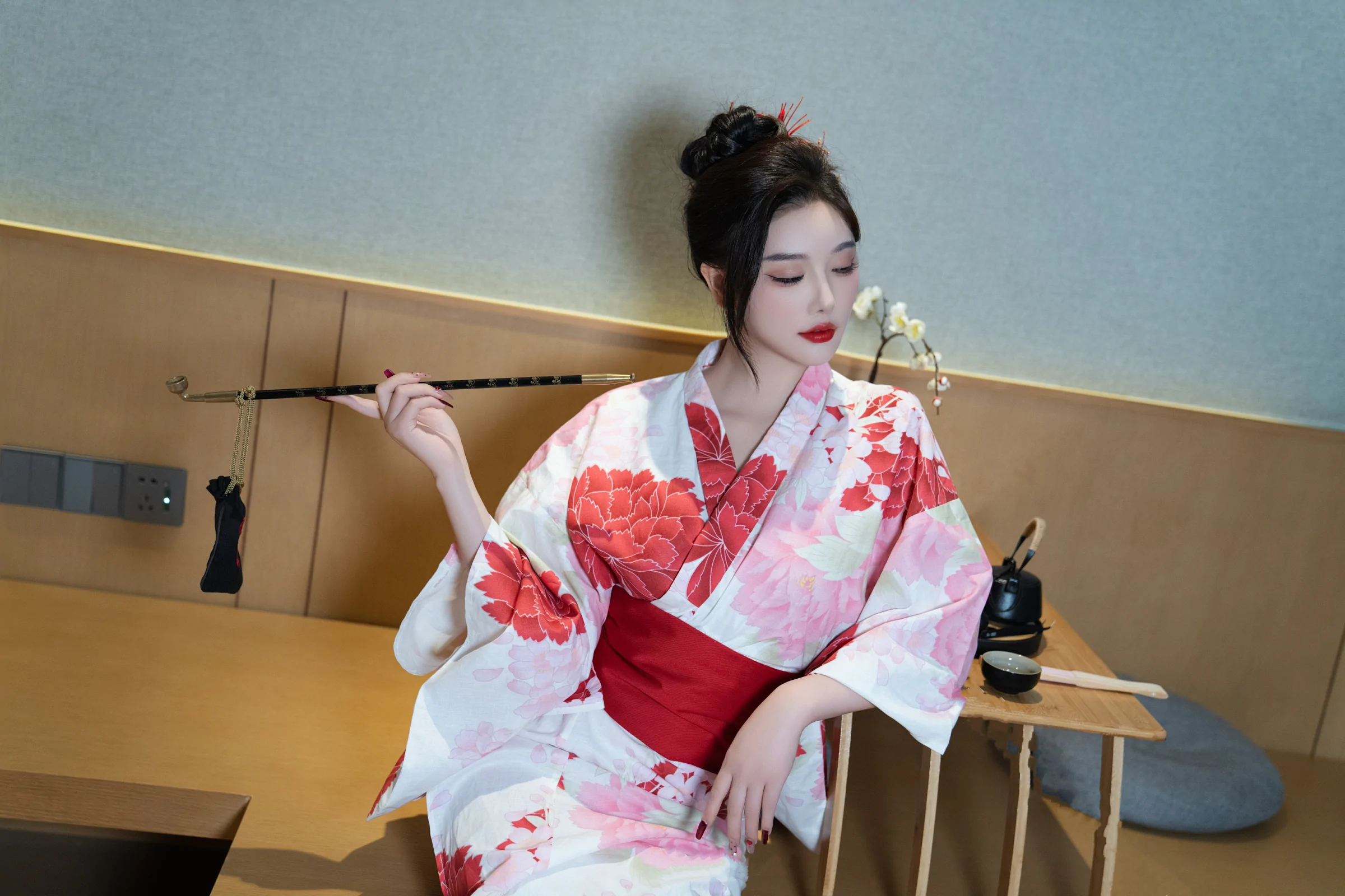 [Paid Content] Yang Chenchen Yome Seductive Private Photos Benefits Kimono Japanese Style 103P 5