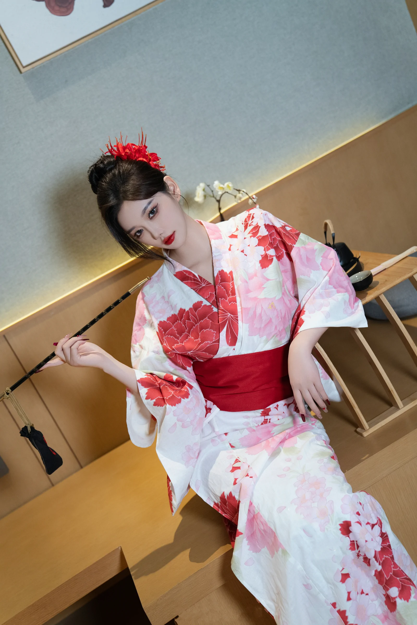 [Paid Content] Yang Chenchen Yome Seductive Private Photos Benefits Kimono Japanese Style 103P 7