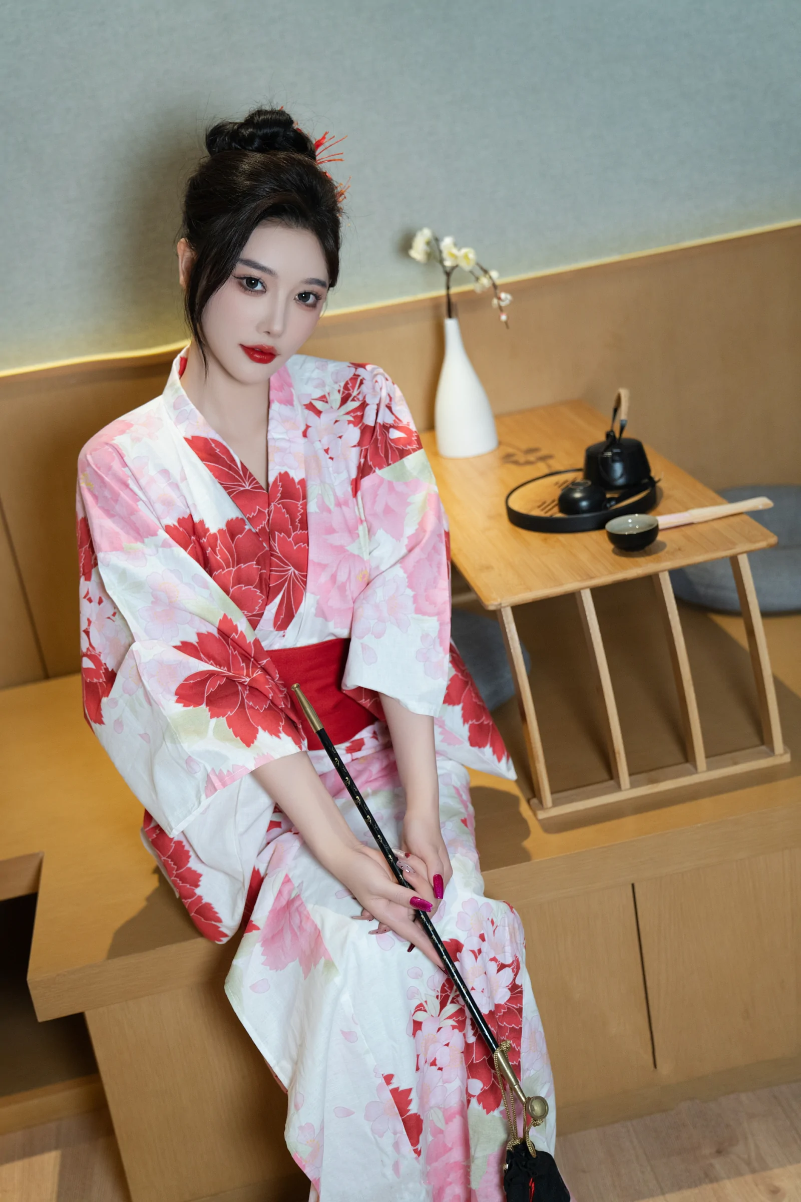 [Paid Content] Yang Chenchen Yome Seductive Private Photos Benefits Kimono Japanese Style 103P 8