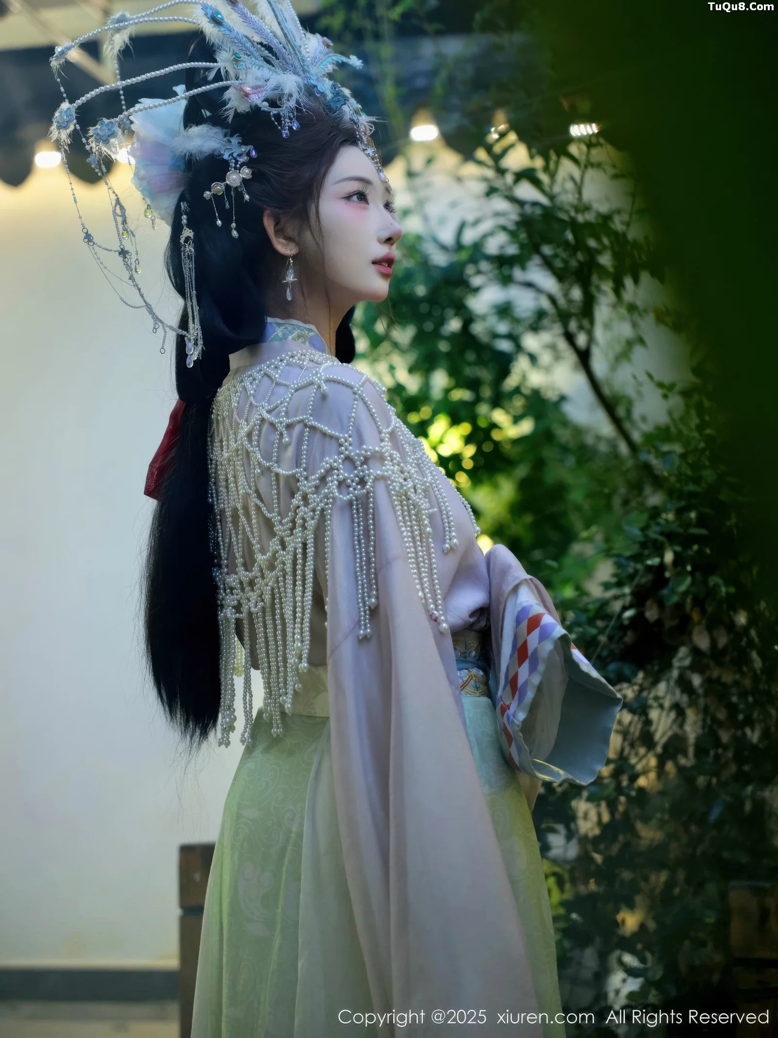 金允希Yuki性感浅色古装薄纱服饰秀丰腴身材迷人绝美写真76P 5