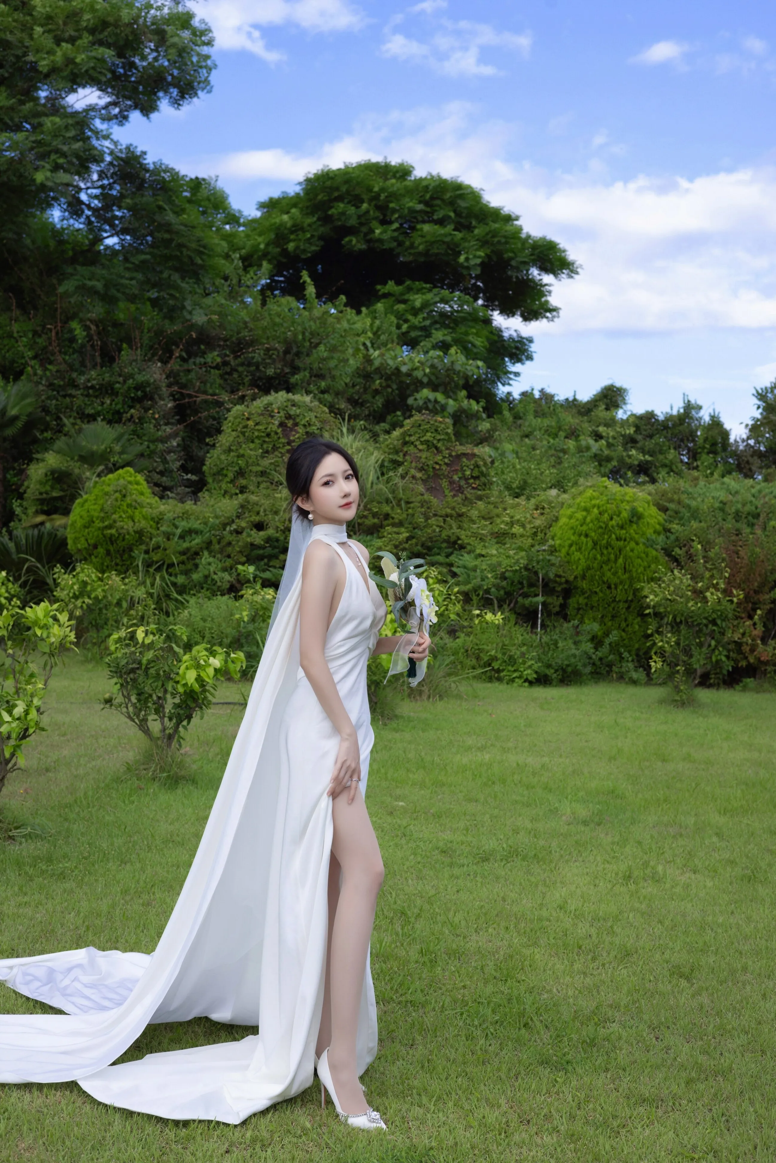 秀人付费 鱼子酱Fish 诱人私拍福利 婚礼116P 1