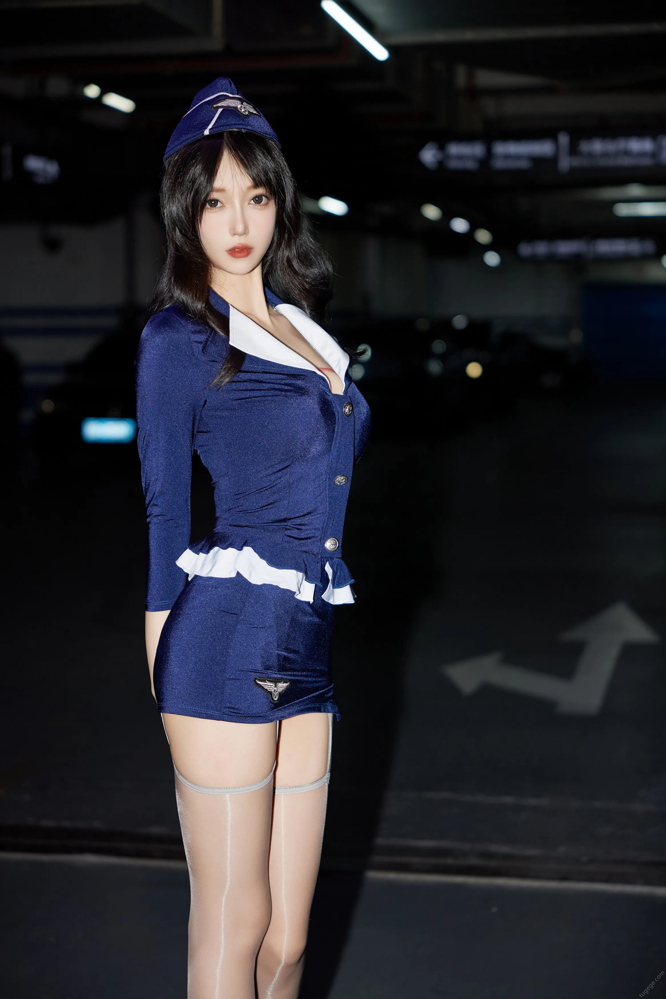 秀人付费 玥儿玥 诱人私拍福利 性感教官制服90P 2