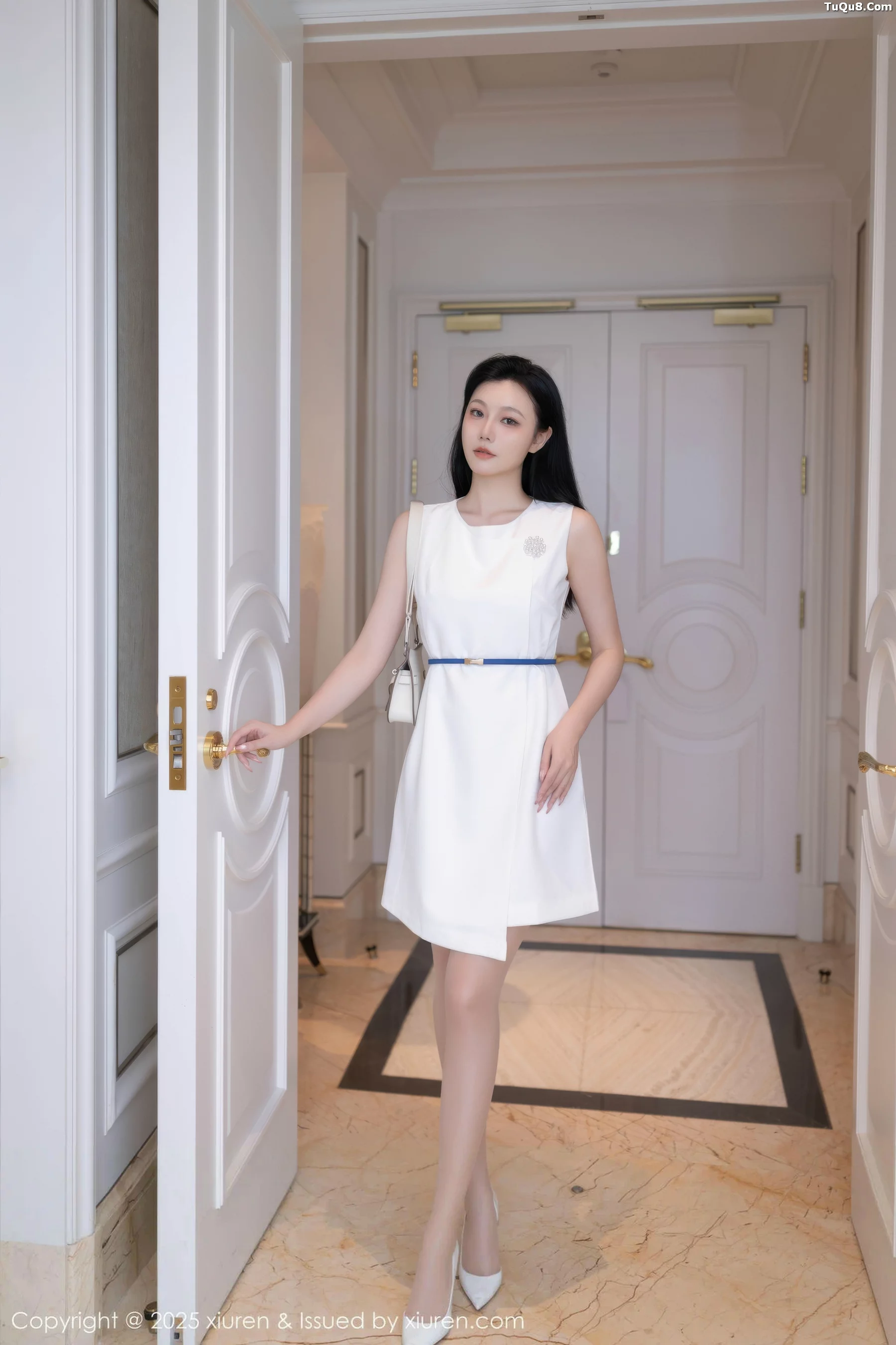 安然anran性感蓝灰色内衣配超薄肉丝秀曼妙身姿绝美写真76P 3